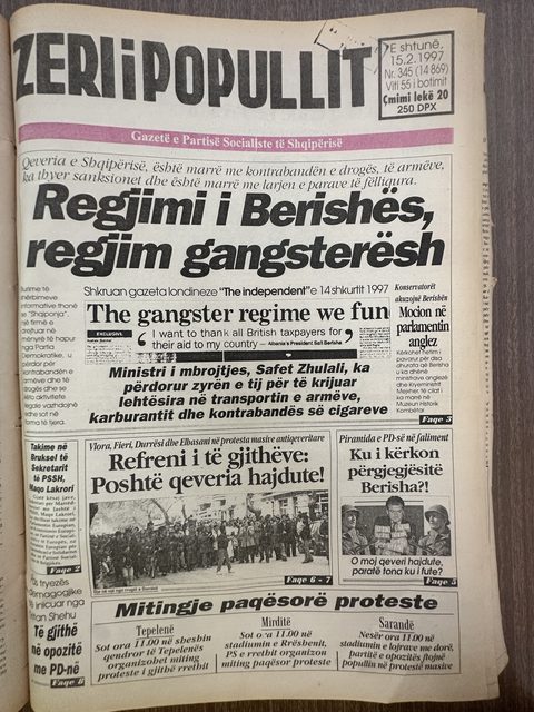 Zëri i Popullit 1997-02-15